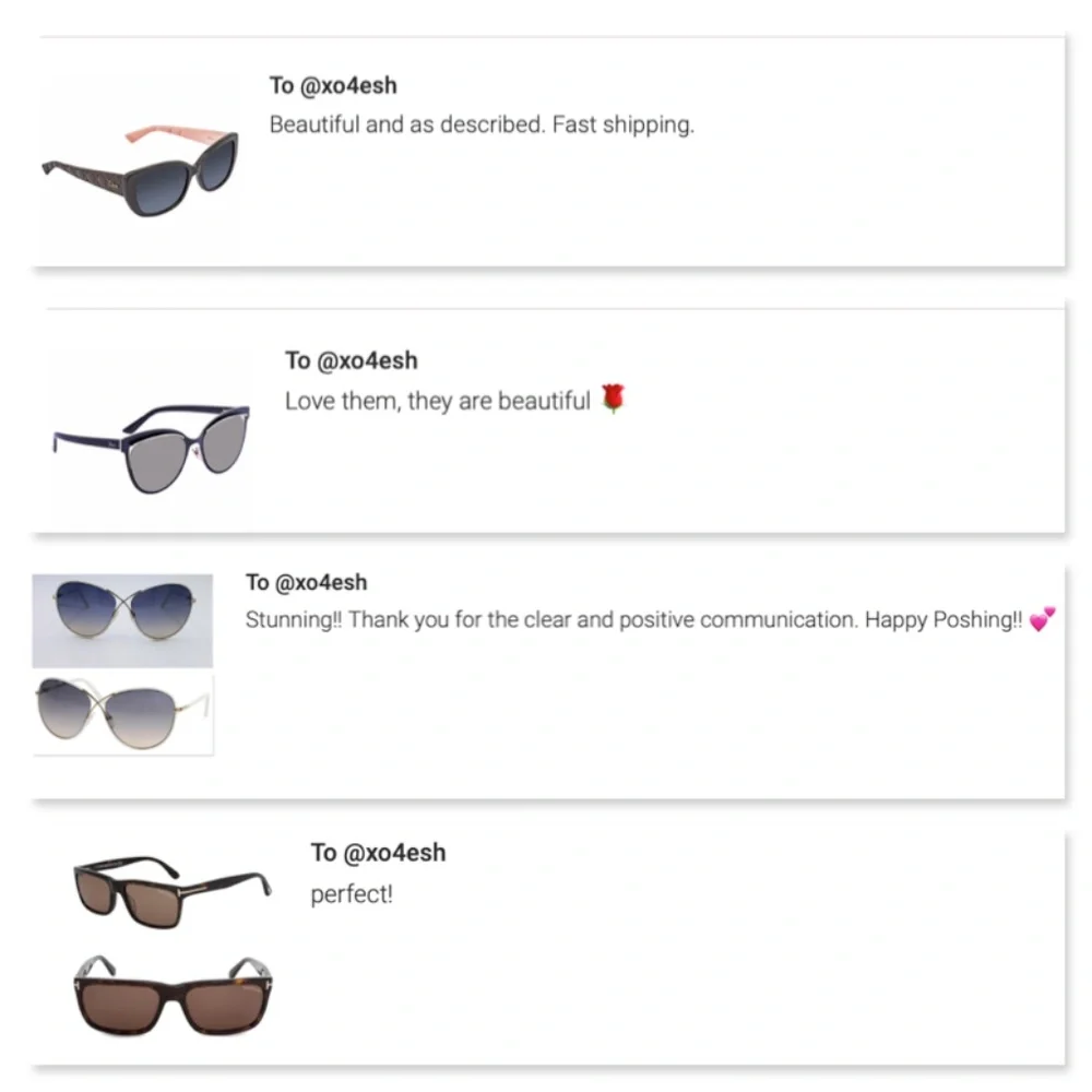 New TOM FORD Fany Brown Cat Eye Sunglasses - Picture 15 of 16